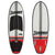 Doomswell El Jefe Wakesurf Board 2021 Red