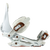 Rome Madison Boss Snowboard Bindings 2020 White Rosegold