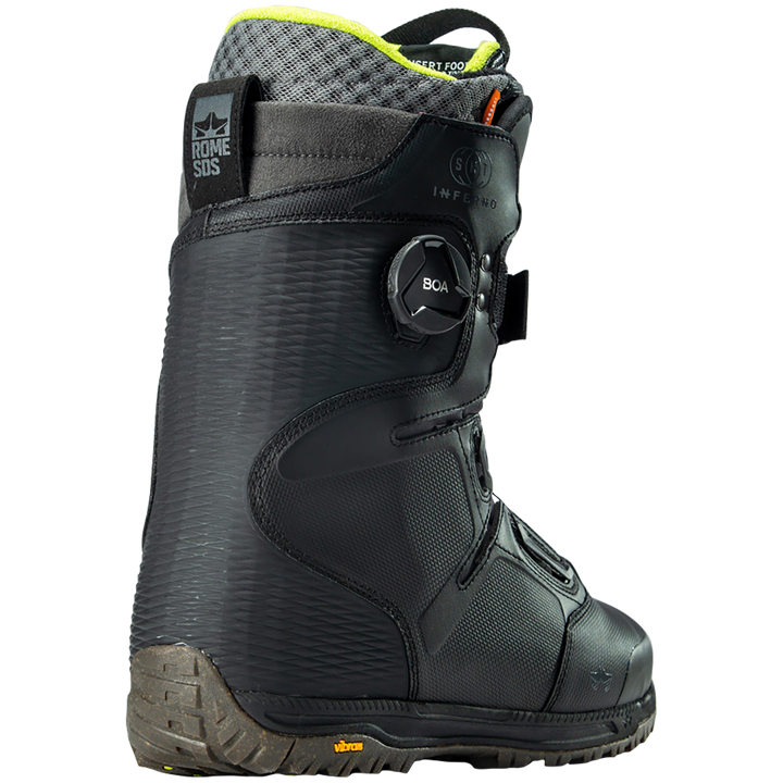 Rome Inferno SRT Snowboard Boots 2020 Black