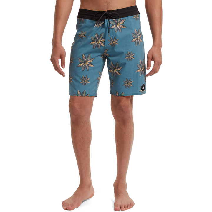 Volcom Burch Bloom 19" Boardshorts - Men's Hydro Blue