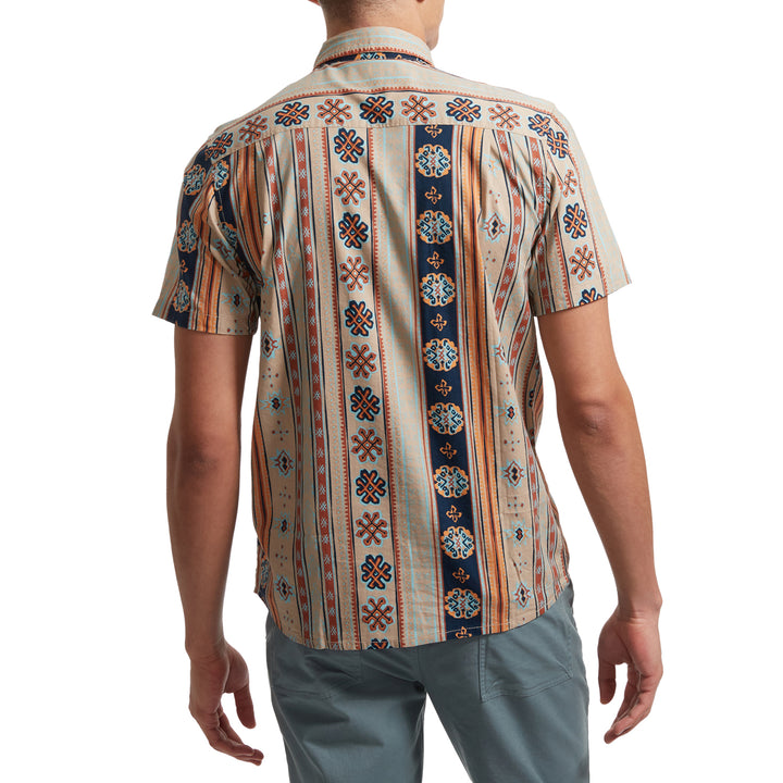 Roark Bazaar Short-Sleeve Shirt - Men's Stone