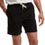 Rhythm Classic Linen Jam Shorts - Men's Black