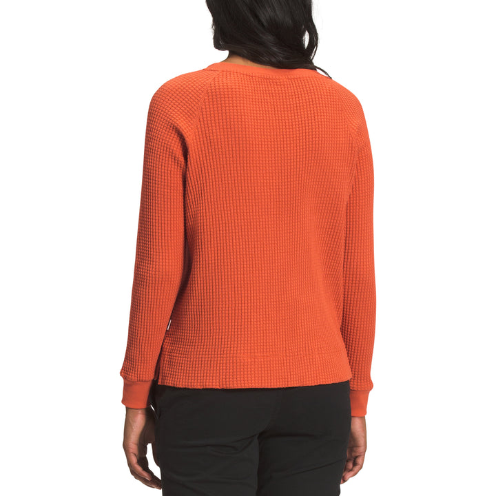 The North Face Long Sleeve Chabot Crew - Women's Burnt Ochre