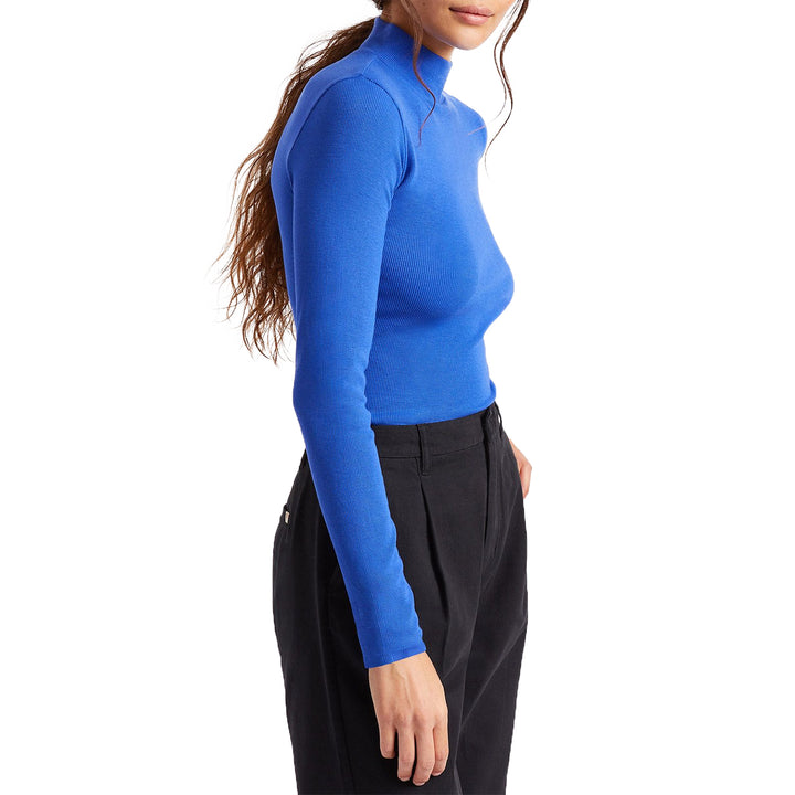 Brixton Blitz Long-Sleeve Turtleneck Top - Women's Dazzling Blue