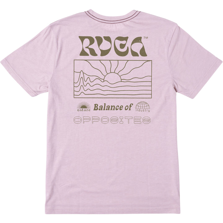 RVCA Vibrations T-Shirt - Men's Pale Mauve