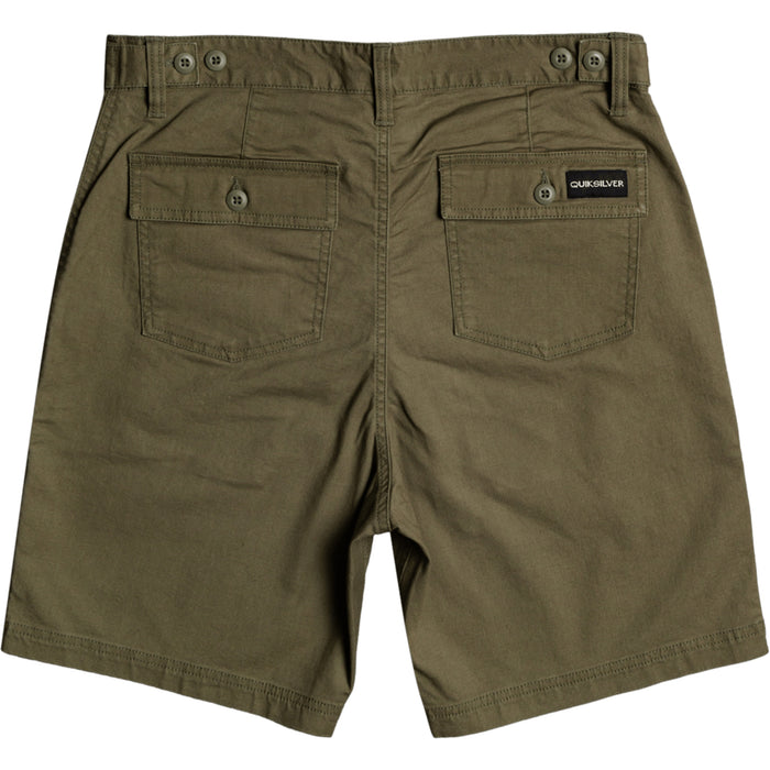 Quiksilver Fatigue Stretch Shorts - Men's Four Leaf Clover
