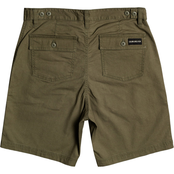 Quiksilver Fatigue Stretch Shorts - Men's Four Leaf Clover