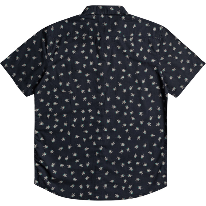 Quiksilver Killer Print Short-Sleeve Shirt - Men's India Ink Killer Print