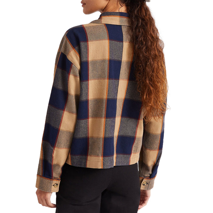 Brixton Bowery Flannel Shirt - Women's Khaki