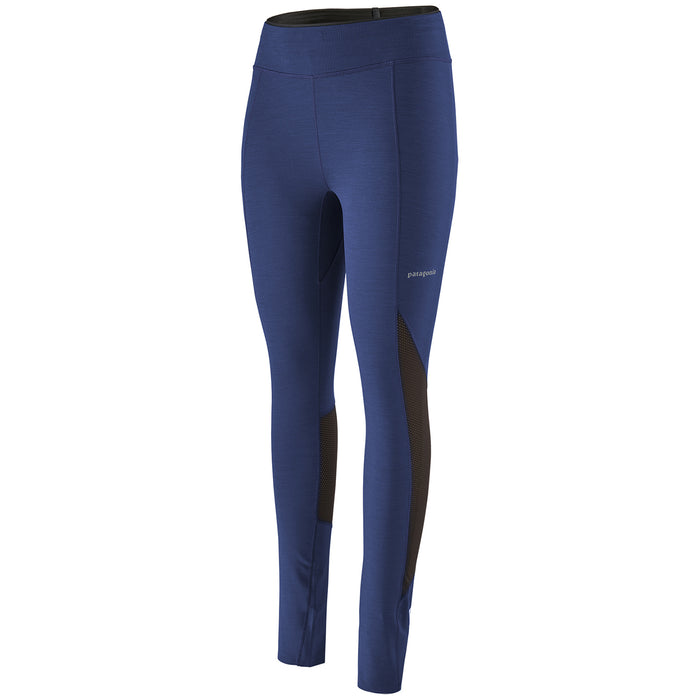 Patagonia Endless Run Tights - Women's Cobalt Blue - Classic Navy X-Dye