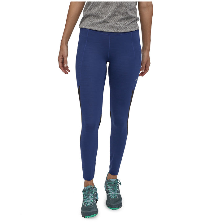 Patagonia Endless Run Tights - Women's Cobalt Blue - Classic Navy X-Dye