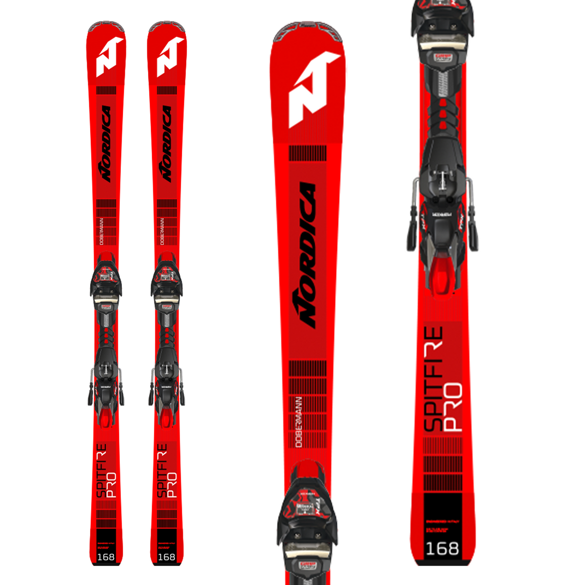 Nordica Dobermann Spitfire Pro Skis + TPX 12 FDT Bindings 2020