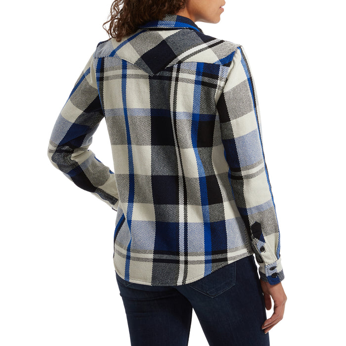 Topo Designs Mountain Heavyweight Shirt - Women's Natural/Black Plaid