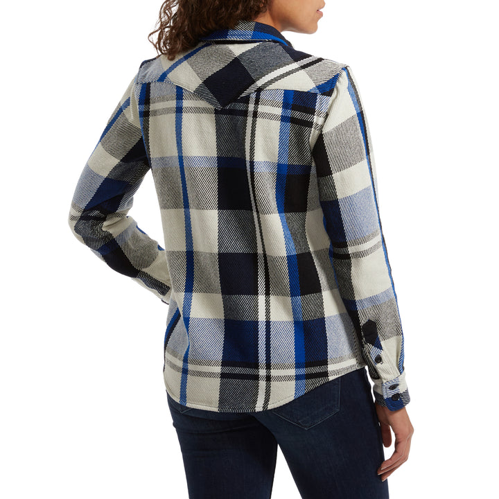 Topo Designs Mountain Heavyweight Shirt - Women's Natural/Black Plaid