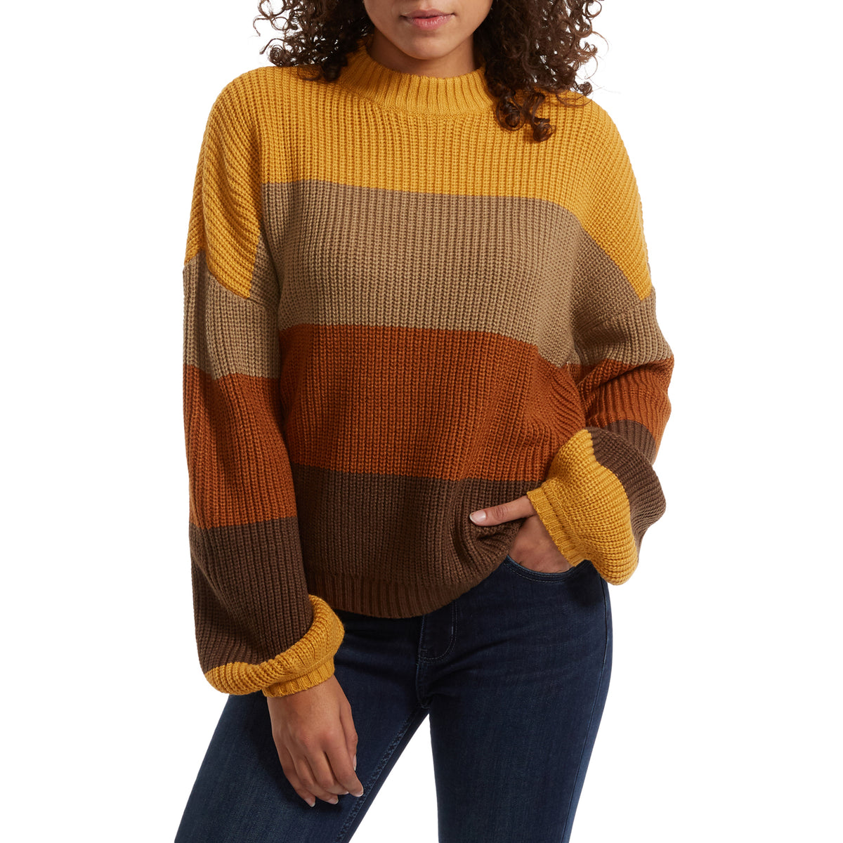 Brixton Madero Sweater - Women's Honey Gold