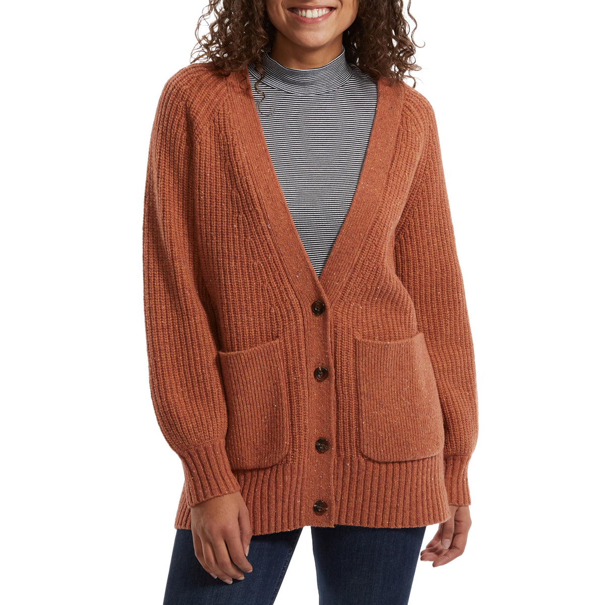 Mollusk Ida Cardigan Sweater - Women's Coyote