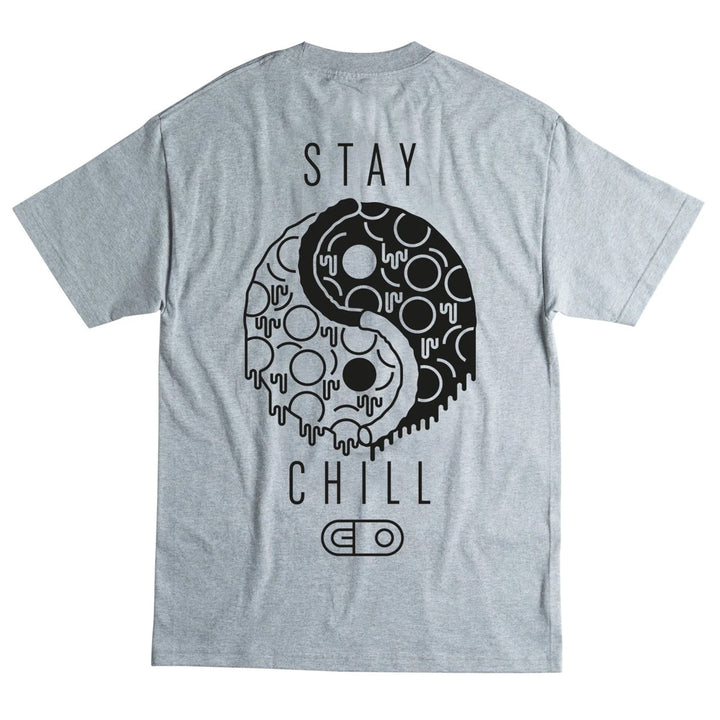 Airblaster Pizza Chill T-Shirt - Men's Heather Grey