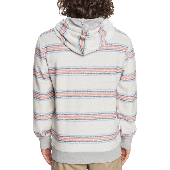 Quiksilver Great Otway Hoodie Parchment Great Otway Stripe