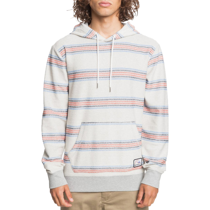 Quiksilver Great Otway Hoodie Parchment Great Otway Stripe