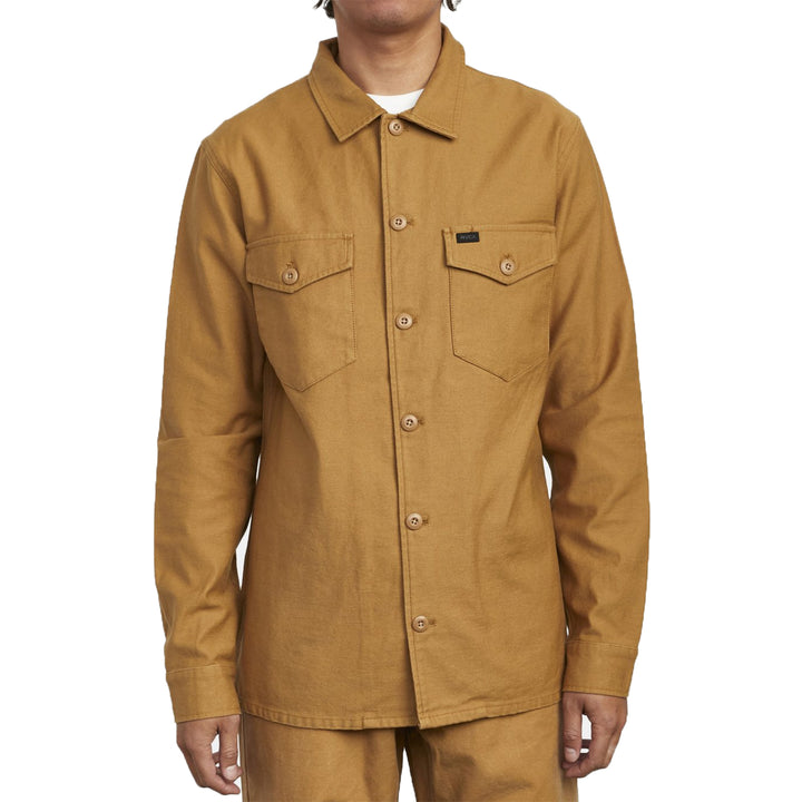 RVCA Fubar Shirt Jacket - Men's Camel
