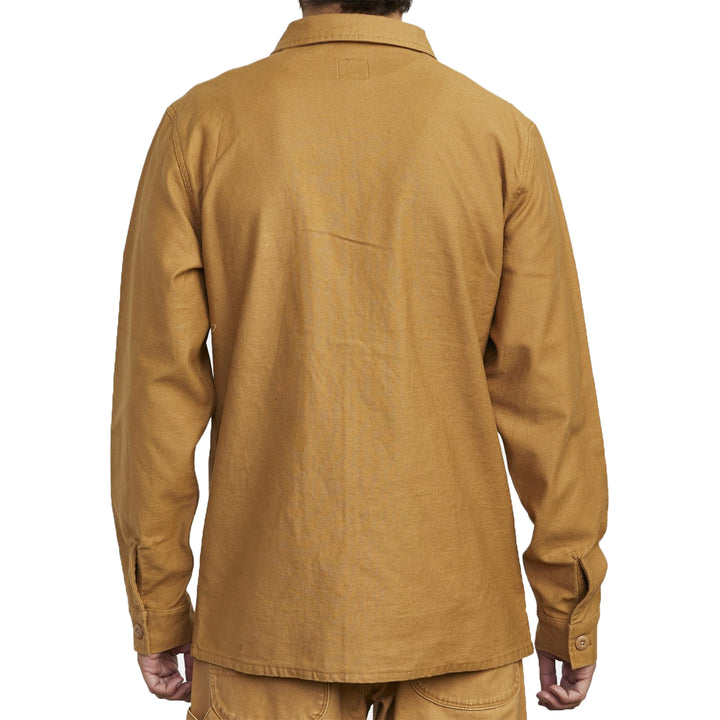 RVCA Fubar Shirt Jacket - Men's Camel