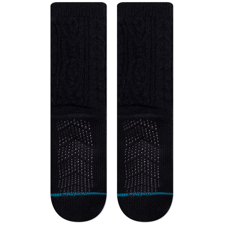 Stance Rowan Slipper Socks Black