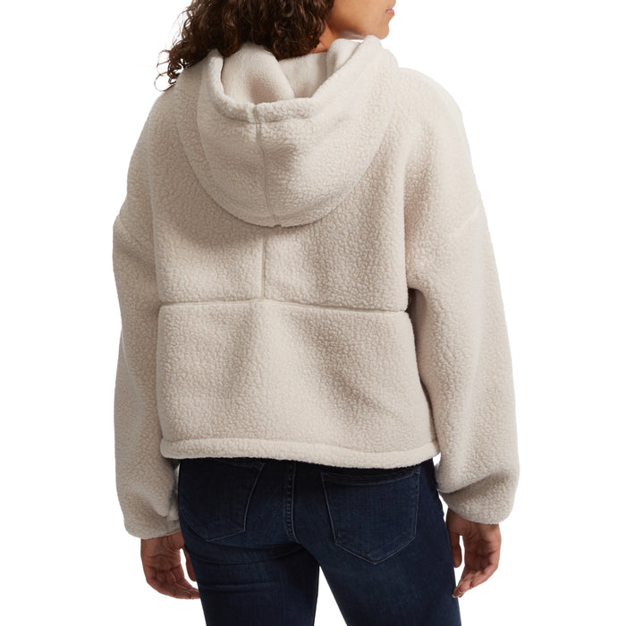Holden Oversized Shearling Hoodie - Women's Canvas