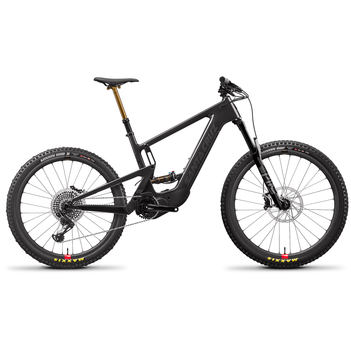 Santa Cruz Bicycles Heckler MX CC X01 Reserve E-Mountain Bike 2021 Gloss Carbon