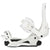 Rome Crux SE Snowboard Bindings 2022 White