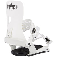 Rome Crux SE Snowboard Bindings 2022 White::White
