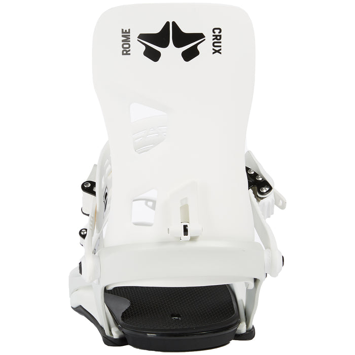 Rome Crux SE Snowboard Bindings 2022 White