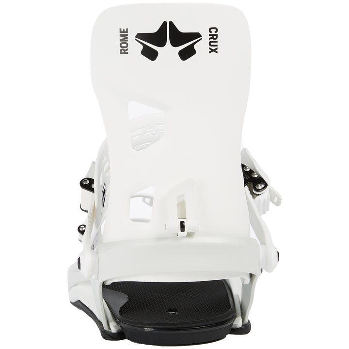 Rome Crux SE Snowboard Bindings 2022 White