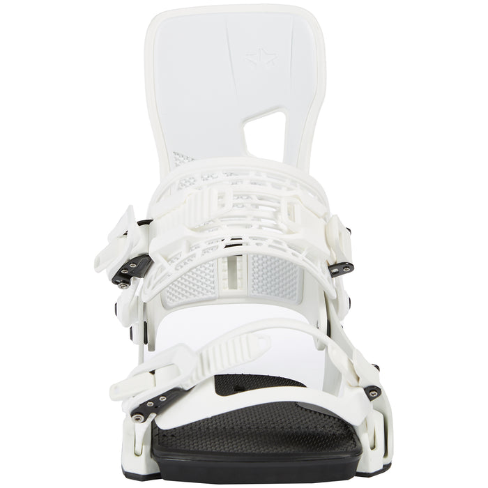Rome Crux SE Snowboard Bindings 2022 White