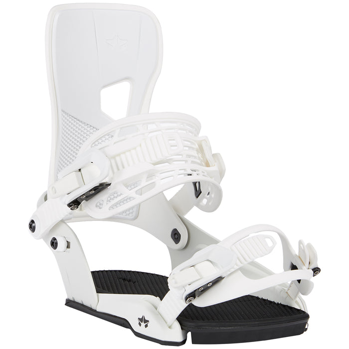 Rome Crux SE Snowboard Bindings 2022 White
