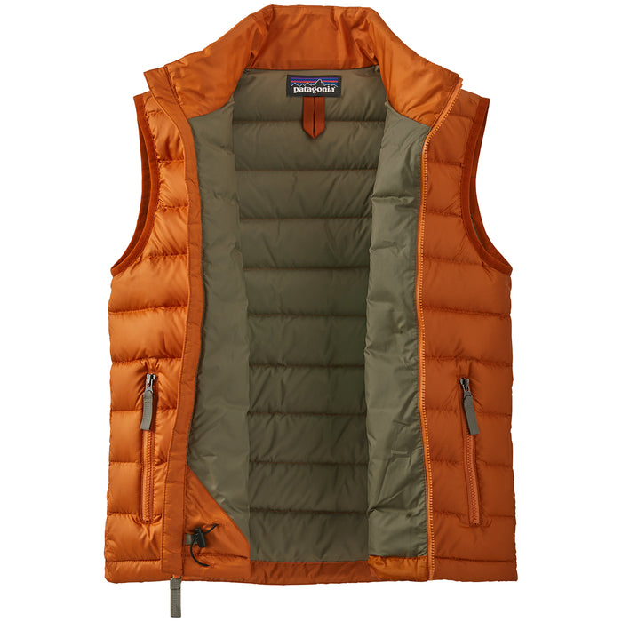 Patagonia Down Sweater Vest - Boys' Desert Orange