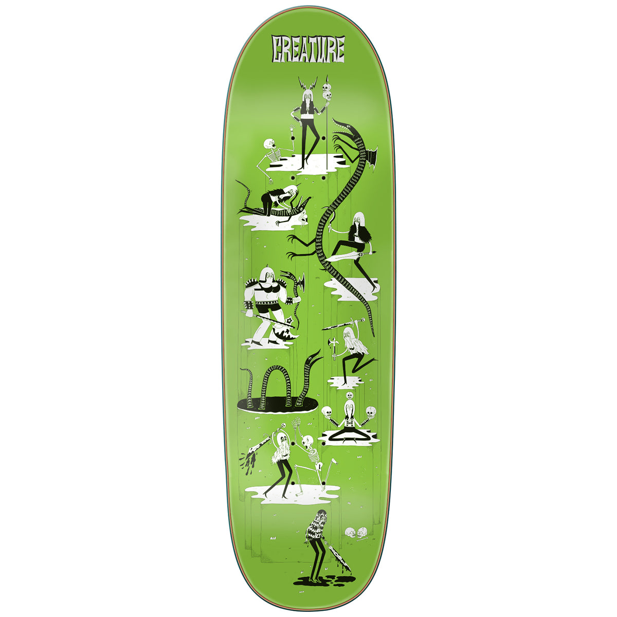 Creature Free For All XL Powerply 9.25 Skateboard Deck