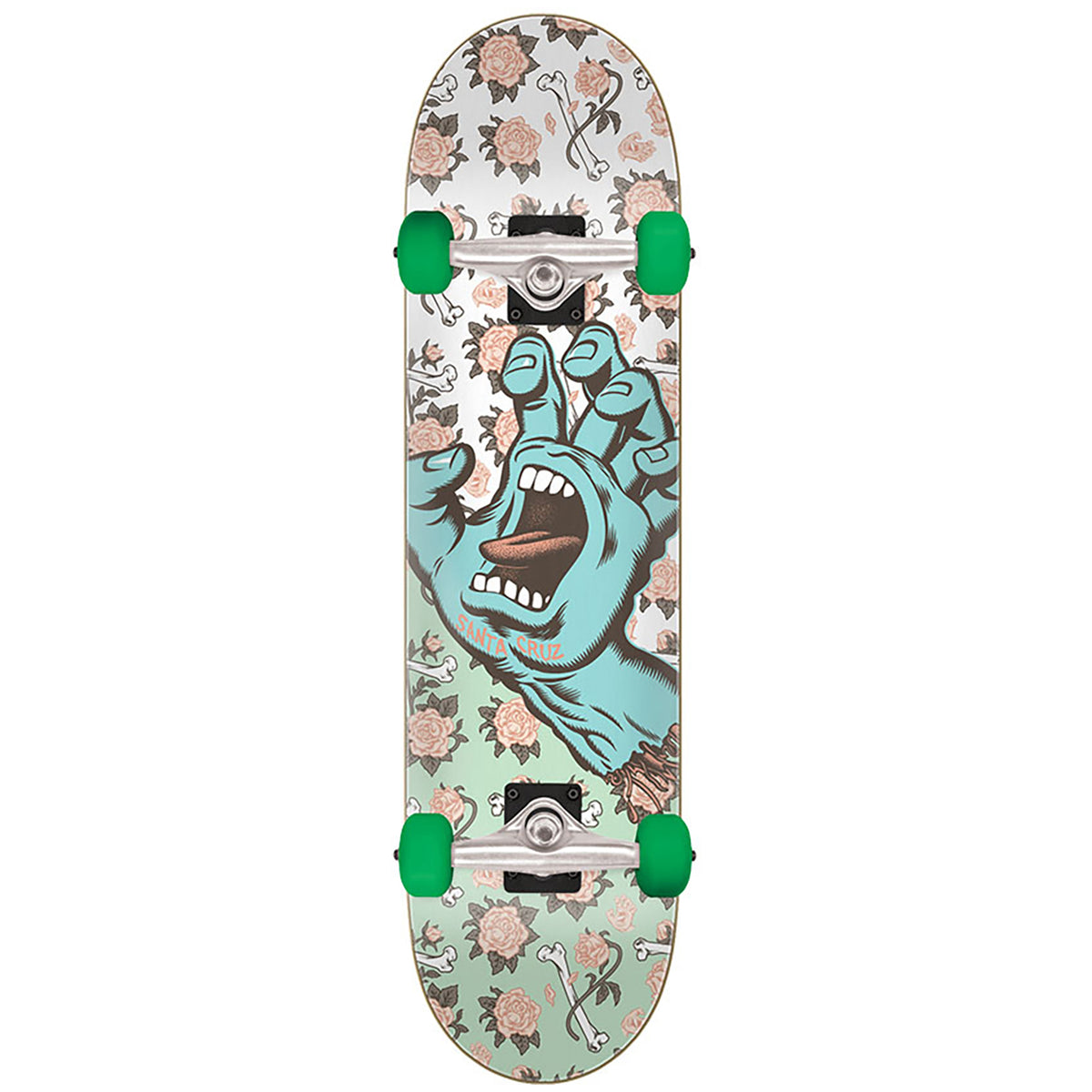 Santa Cruz Floral Decay Hand Full 8.0 Skateboard Complete