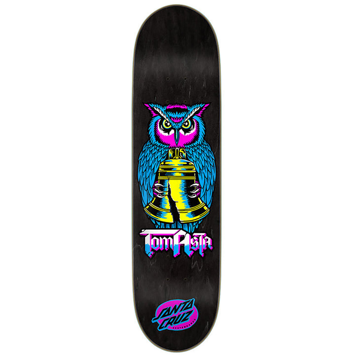 Santa Cruz Asta Night Owl Powerply 8.0 Skateboard Deck