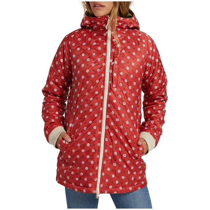 Burton Moondaze Jacket - Women's Martini Olive/Deconstructed Bandana