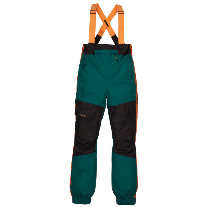 Burton Avalon Lightweight Bibs - Women's Antique Green/True Black/Papaya