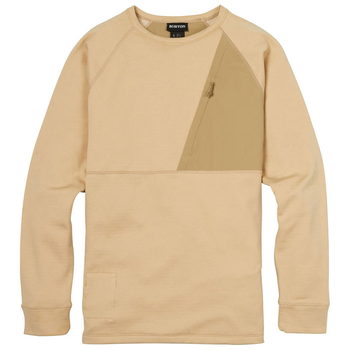 Burton Multipath Grid Crewneck - Men's Safari/Kelp