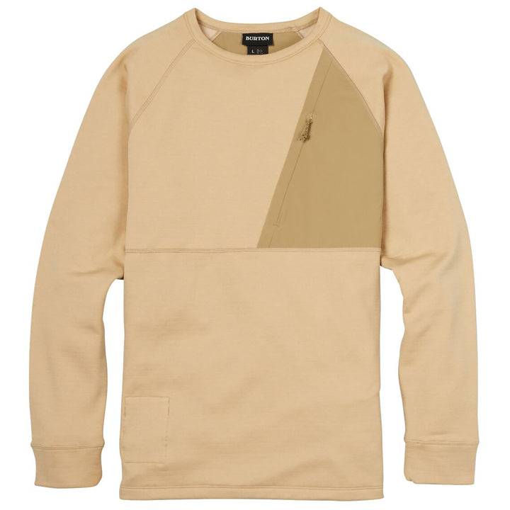 Burton Multipath Grid Crewneck - Men's Safari/Kelp