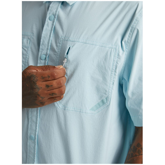 Burton Multipath Utility Short-Sleeve Shirt - Men's Iced Aqua