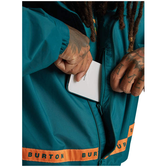 Burton Melter Jacket - Men's Antique Green/Lunar Gray