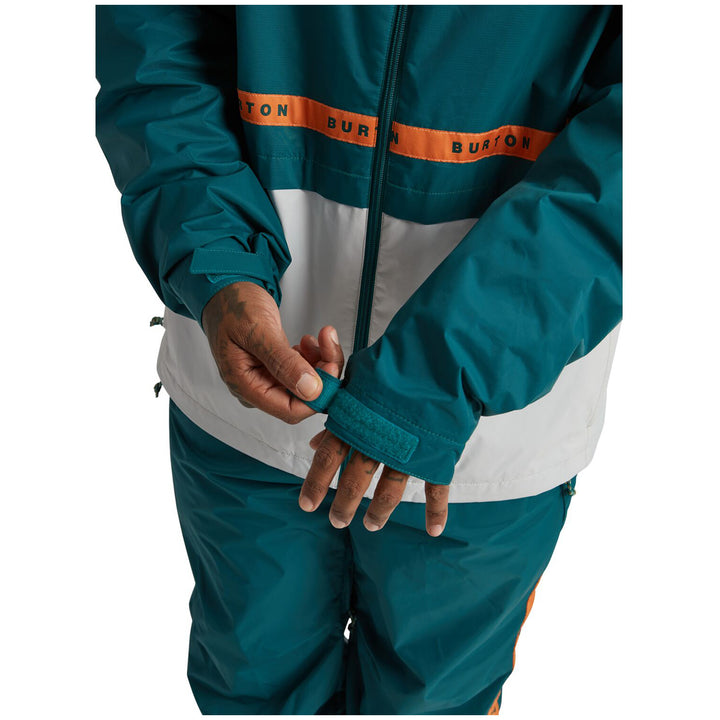 Burton Melter Jacket - Men's Antique Green/Lunar Gray