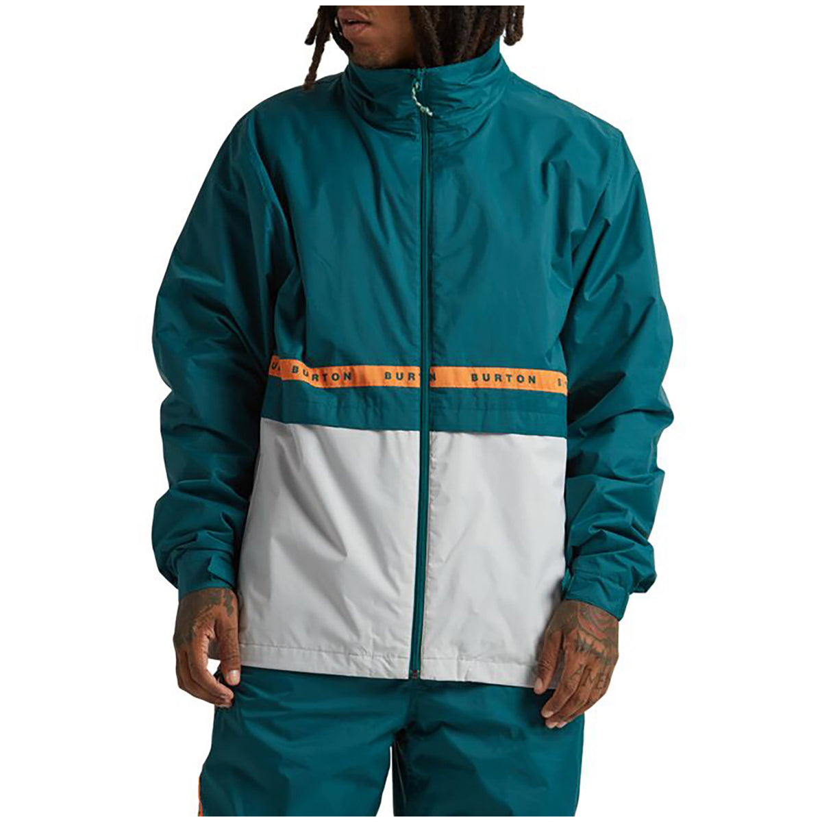 Burton Melter Jacket - Men's Antique Green/Lunar Gray