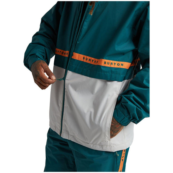Burton Melter Jacket - Men's Antique Green/Lunar Gray