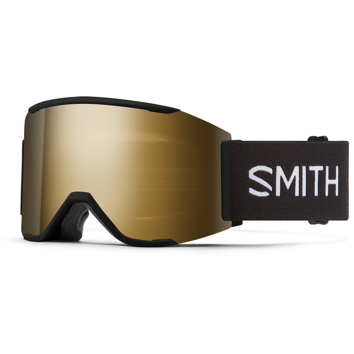 Smith Squad MAG Low Bridge Fit Goggles Black/ChromaPop Sun Black Gold Mirror+ChromaPop Storm Rose Flash