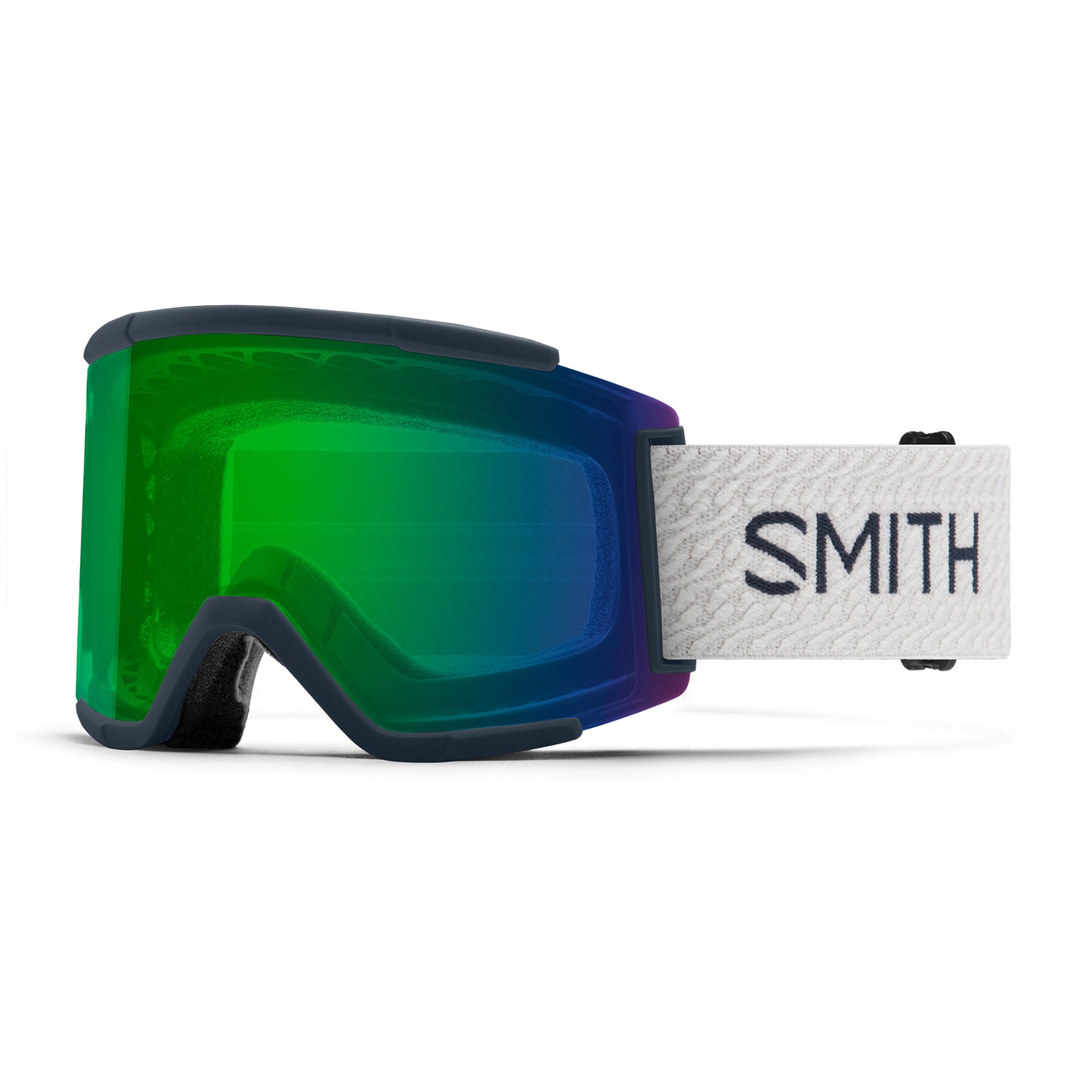 スキー・スノーボードアクセサリー SMITH SQUAD XL ALPINE GREEN Smith Squad XL Low Bridge Fit Goggles – evo