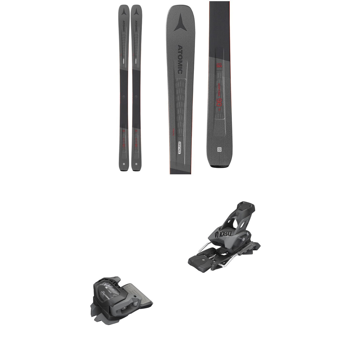 Atomic Vantage 90 Ti Skis 2020 + Tyrolia evo Attack² 13 GW Bindings